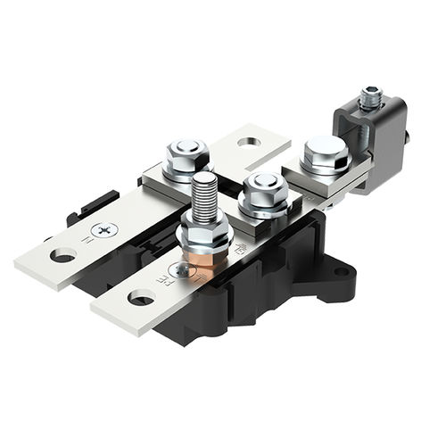 Bloque de conexión para montaje sobre panel - MAJ4095S10 - MOREK - con tornillo / para pruebas y desconexión / de puesta a tierra