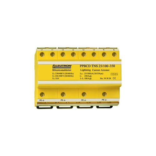Protector de sobretensión de tipo 1 - PP BCD TNS 25/100-350 series - Leutron GmbH - de tipo 2 / de tipo 3 / para aplicaciones de iluminación