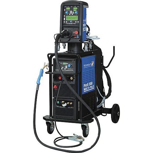 Soldadora MIG-MAG - Profi 500 MULTI-PULS - TECHNOLIT GmbH - móvil