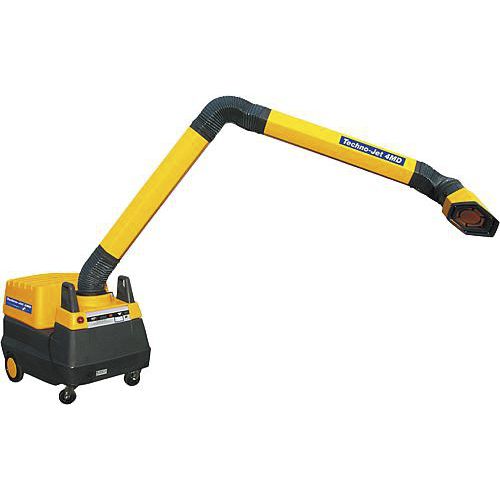 Extractor de humo móvil - Techno-Jet 4 MD - TECHNOLIT GmbH - de soldadura / con filtro seco / con brazo de extracción