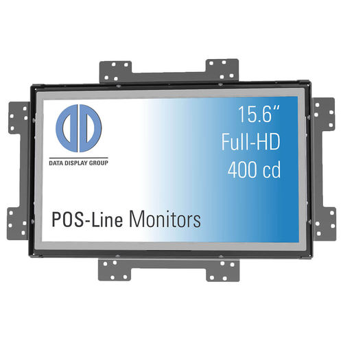 Monitor LCD - POS-Line 15,6" IQ Atom - Data Display GmbH - TFT / industrial / 15,6"