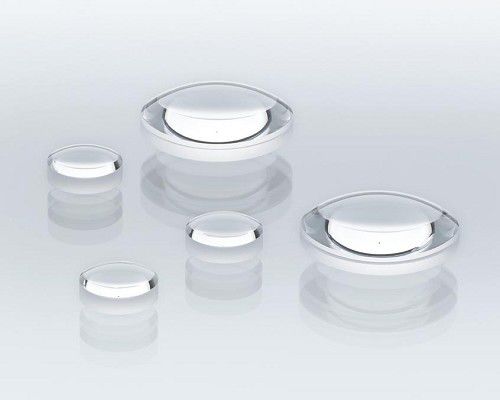 Lente de sílice fundida - L4 series - GALVOPTICS LTD - plano convexo / biconvexas / UV