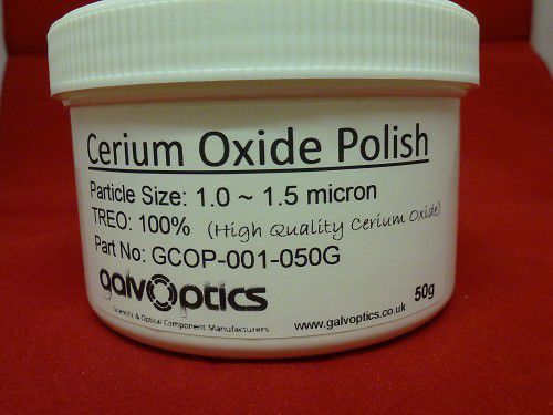Polvo para pulido - GCOP-001-050G - GALVOPTICS LTD - abrasivo