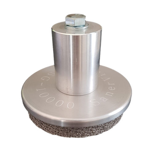 Soporte antivibratorio cilíndrico - SanerVib® 80 SG - Groupe SANERGRID - de acero / de acero inoxidable / para compresor
