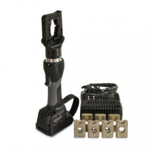 Herramienta de engaste con batería - EXPERTO® APEM5-5A - Groupe SANERGRID - eléctrica / para bornes de cables / de cables de par trenzado