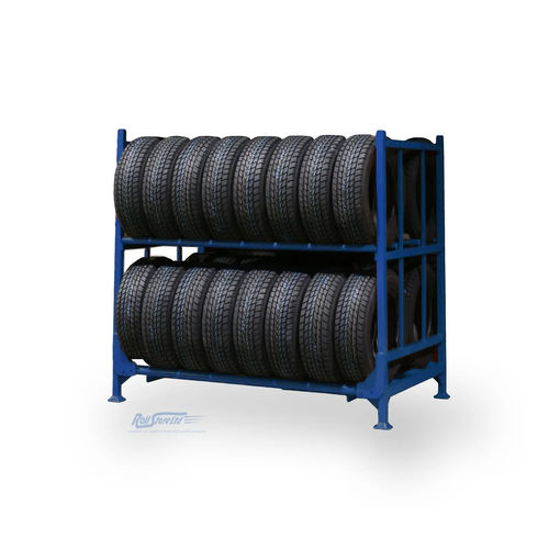 Sistema de estanterías para neumáticos - STILLTR1 - Rollstore Ltd - de manipulación / con tablas / dinámico