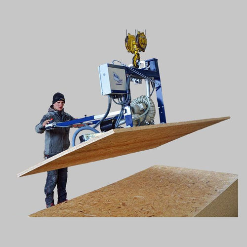 Elevador de ventosas para planchas de madera - Aero Poro - Manut-LM - eléctrico