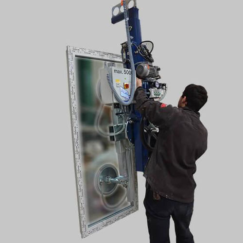 Elevador de ventosas para placa de vídrio - Aero Clad Tec  - Manut-LM - eléctrico / pivotante