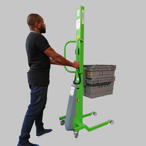 Apiladora para cajas - GM - Manut-LM - eléctrica / con operador a pie / 24 V