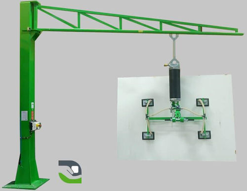 Grúa pluma de columna - Manut-LM - 270° / de elevación / para grandes cargas