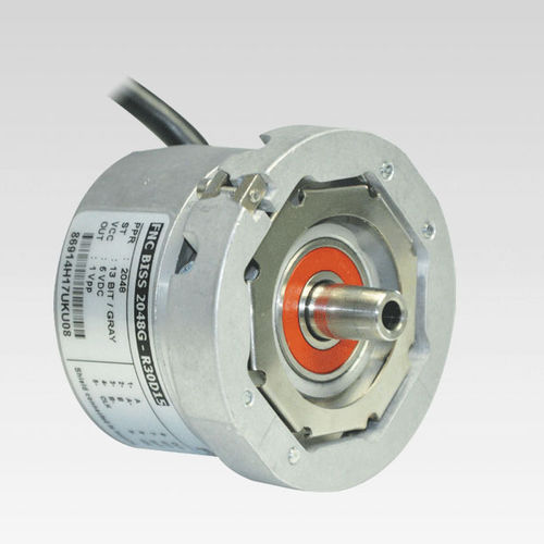 Encoder rotativo para retroalimentación de motor - FNC SC2048 series - FENAC ENGINEERING LTD. - absoluto / con eje macizo / con brida