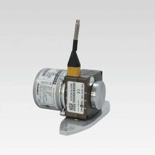 Encoder de cable con brida - FNC W55 series - FENAC ENGINEERING LTD. - analógico / de aluminio / reforzado