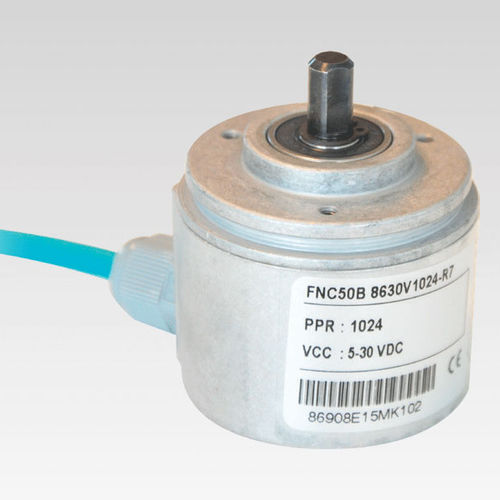 Encoder rotativo incremental - FNC 50B series - FENAC ENGINEERING LTD. - con eje macizo / con brida / analógico