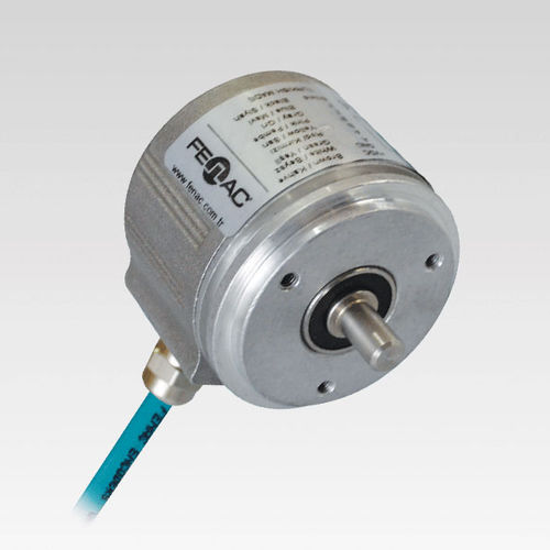 Encoder rotativo incremental - FNC 58S series - FENAC ENGINEERING LTD. - con eje macizo / con brida / analógico