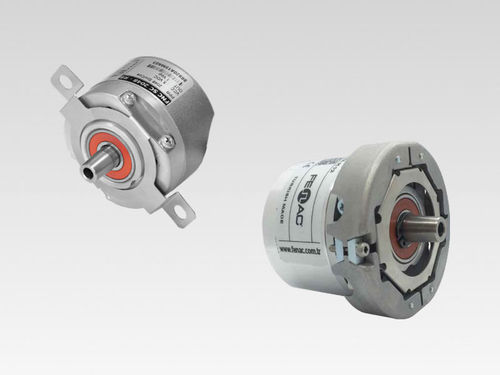 Encoder rotativo incremental - FNC 58SC series - FENAC ENGINEERING LTD. - con brida / analógico / de aluminio