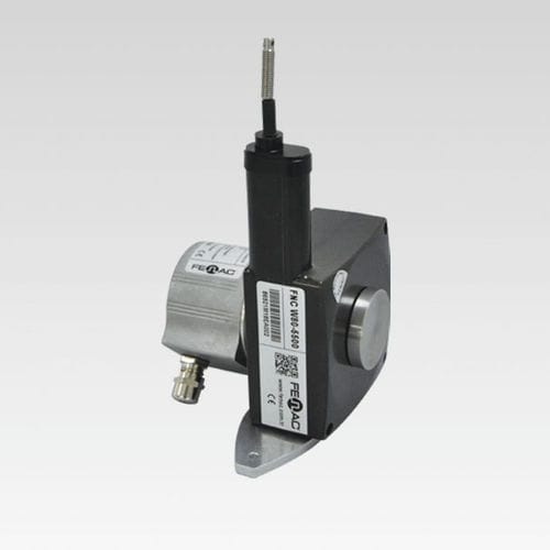 Encoder de cable con brida - FNC W80 series - FENAC ENGINEERING LTD. - analógico / de aluminio / reforzado