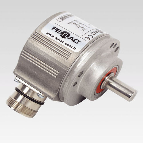 Encoder rotativo absoluto - FNC AC 58B series - FENAC ENGINEERING LTD. - magnético / con eje macizo / monovuelta