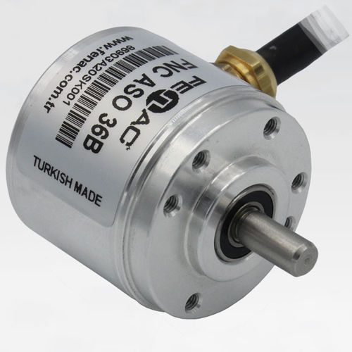 Encoder rotativo absoluto - FNC AS36B series - FENAC ENGINEERING LTD. - óptico / magnético / con brida
