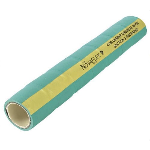 Manguera para productos químicos - UHMWP  - Novaflex - de caucho / de polietileno PE / de aspiración