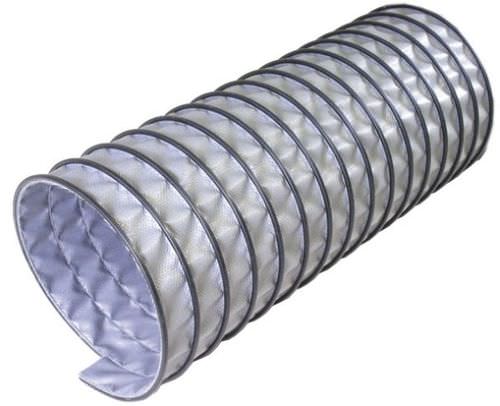 Conducto de aire flexible - U-Lok 401 - Novaflex - de tejido de vidrio / de silicona / de extracción de humos