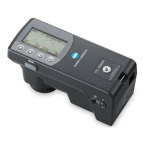 Espectrofotómetro para iluminancia visible - CL-500A - Konica Minolta - USB / portátil / compacto
