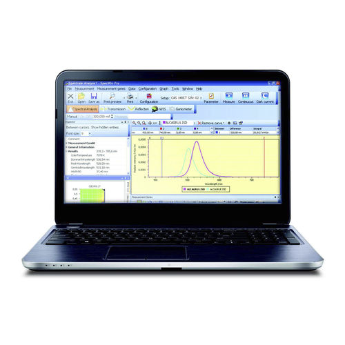 Software análisis de datos - SpecWin Pro - Konica Minolta Sensing Americas - de análisis de espectro / para espectrómetro / Windows