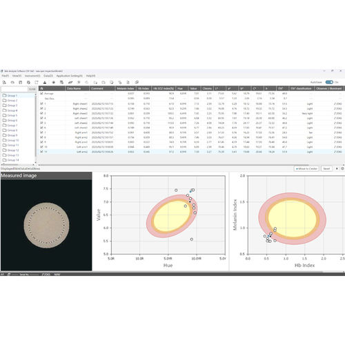 Software de análisis de imágenes - CM-SA2 - Konica Minolta Sensing Americas - para uso médico