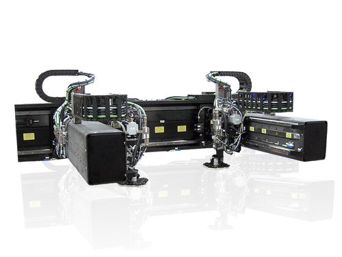 Eje lineal con sistema de posicionamiento - JAT - Jenaer Antriebstechnik GmbH - de correa dentada / con motor lineal / con servomotor