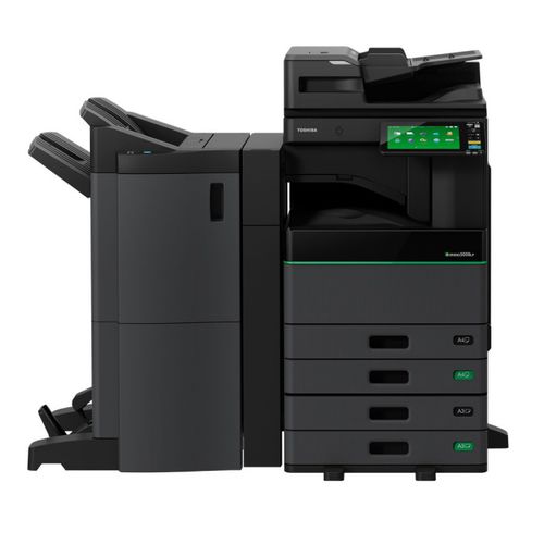 Impresora multiusos - e-STUDIO4508LP - TOSHIBA TEC Europe Retail Information Systems - de inyección de tinta / de pie / monocroma
