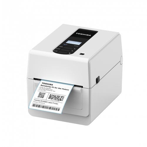 Impresora de códigos de barras - BV410D  - TOSHIBA TEC Europe Retail Information Systems - térmica directa / de mesa / compacta