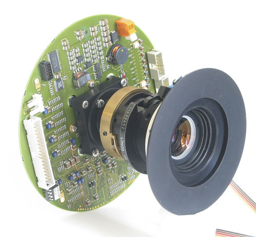 Cámara para la visión industrial - 1 Mpix, 1000 x 1000 pix, 30 fps | HiRes2-XR - Kappa optronics - monocroma / CCD / tarjeta