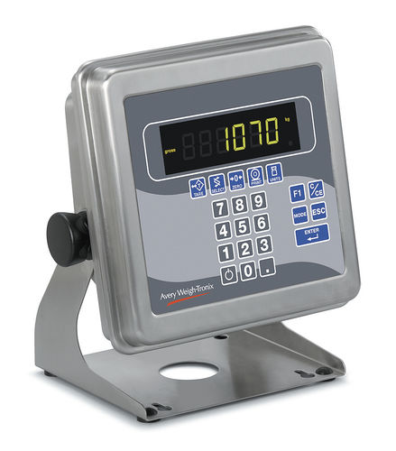 Indicador de pesaje digital - Ethernet, Profibus DP, DeviceNet | E1070  - Avery Weigh-Tronix - benchtop / robusto / multifunción