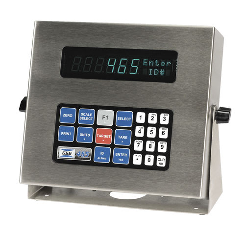 Indicador de pesaje digital - RS232/485, Ethernet, Profibus, DeviceNet | GSE 460 series  - Avery Weigh-Tronix - benchtop / estanco al polvo / programable