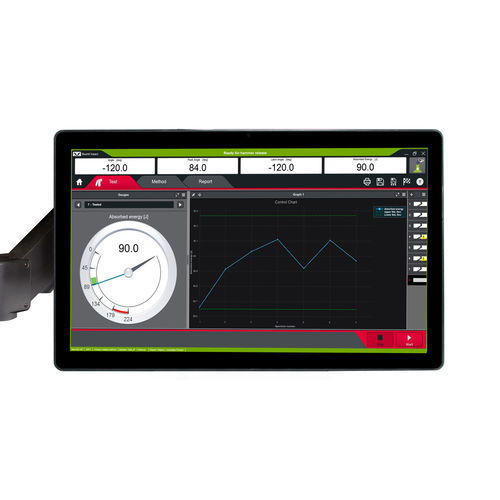 Software para ensayos de materiales - Bluehill&reg; Impact - Instron - de metrología / en tiempo real / Windows