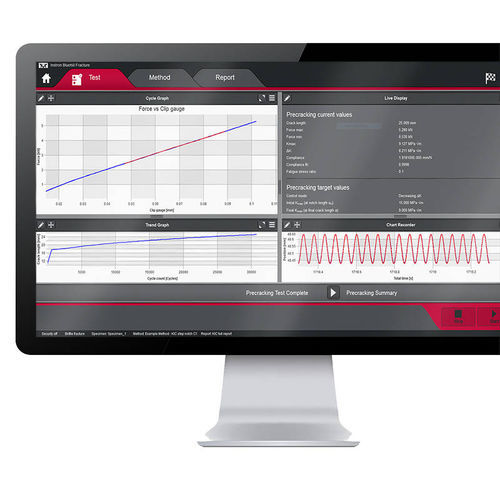 Software análisis de datos - Bluehill® Fracture - Instron - para ensayos de materiales / para informes / para máquina de ensayos