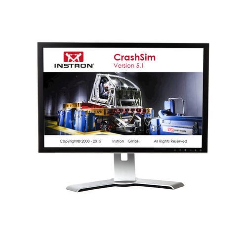 Software de análisis - CrashSim - Instron - de supervisión / de simulación / de visualización