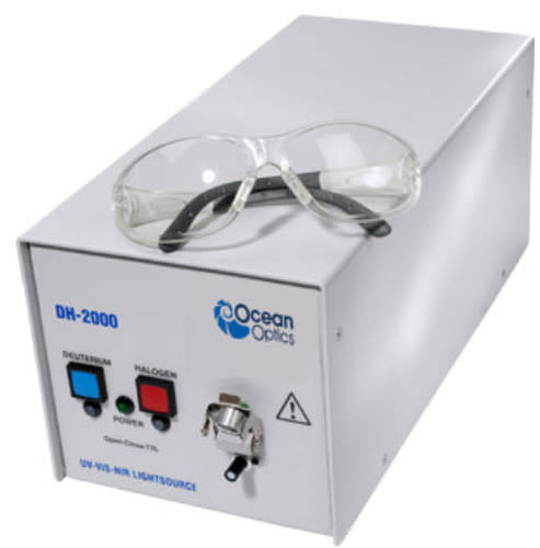 Fuente luminosa con lámpara halógena - DH-2000 series - Ocean Insight - con lámpara de deuterio / UV / NIR