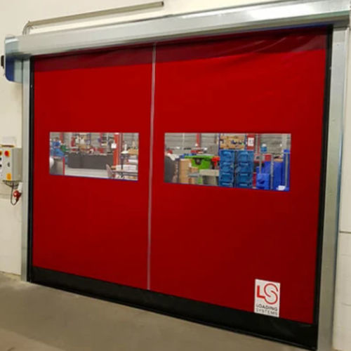 Puerta de acero inoxidable - Loading Systems International - de acero / para interior / para exteriores