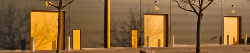 Puerta seccional - Loading Systems International - industrial / para interior / para la industria alimentaria