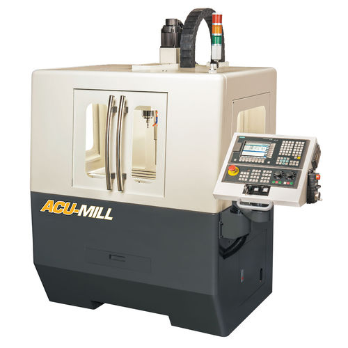 Fresadora CNC de 3 ejes - Acu-Mill AM1	 - Kent Industrial - vertical / compacta / de gran rigidez