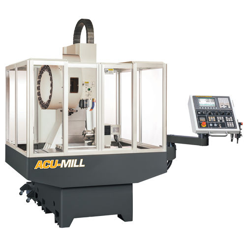 Fresadora CNC 3 ejes - Acu-Mill AM8 - Kent Industrial - vertical / de columna / CAT40
