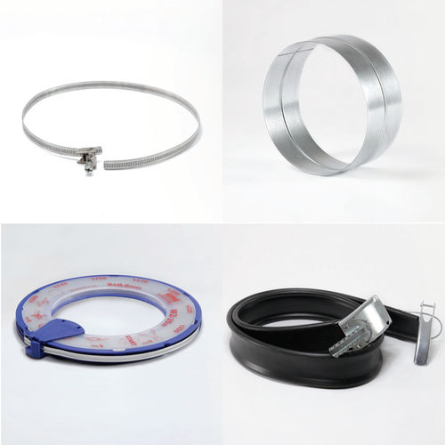 Abrazadera de apriete de acero - TECNICA - de tornillo / flexible