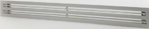 Difusor de aire de sección rectangular - DEL-A  - TECNICA - de pared / de inducción / con abertura
