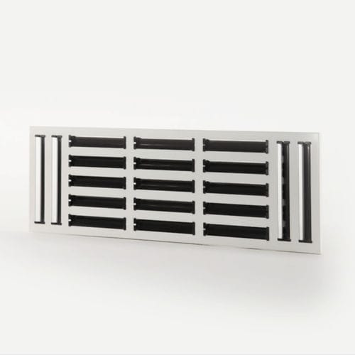 Difusor de aire de sección rectangular - DAM21R series - TECNICA - empotrable / de inducción / de plástico