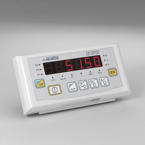 Terminal de pesaje digital - D70E - Fratelli Mongelli - benchtop / Ethernet
