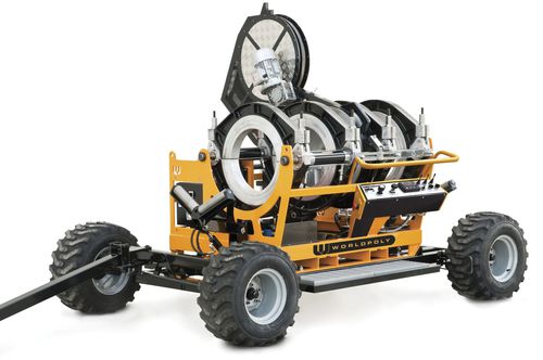 Máquina de soldar a tope - POLYROVER630 ALLTERRAIN - Worldpoly Pty Ltd - controlada por PLC / hidráulica