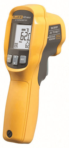 Sensor de temperatura de infrarrojos - Fluke 62 MAX - Worldpoly Pty Ltd - con brida / para procesos / robusto
