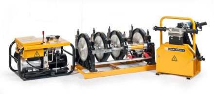 Máquina de soldar a tope - WORLDPOLY10 - Worldpoly Pty Ltd - controlada por PLC / para PVC