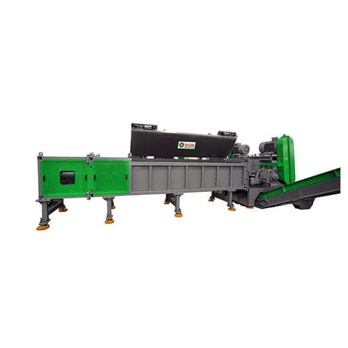 Destrozador de 1 eje - DGR - DGM recycling system - con papel separador / de plástico / para tuberías
