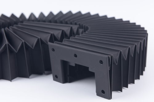 Fuelle plano - Bellow Cover - Thodacon Werkzeugmaschinenschutz GmbH - rectangular / de caucho / de acero inoxidable